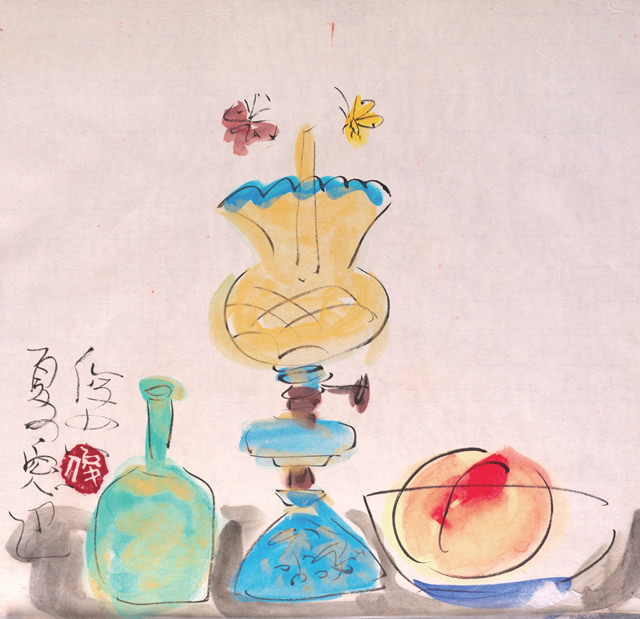 渡辺 俊明 絵画作品｜蓮笑庵 - 画工人 渡辺俊明のアトリエ